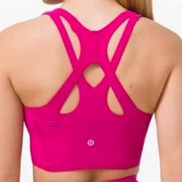 Lululemon Stash It Bra Crop Ripened Raspberry - Picture 9 of 9